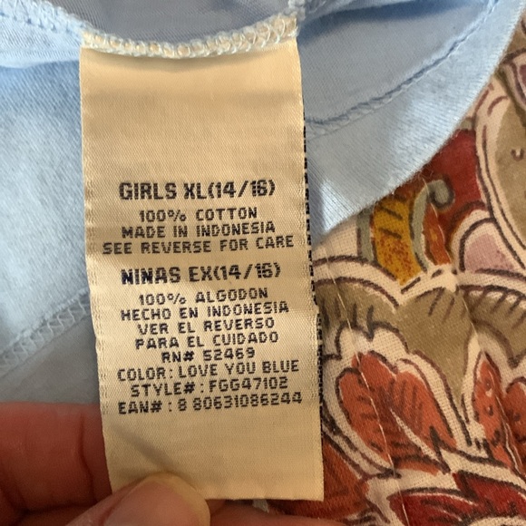 Faded Glory long sleeved top - Picture 6 of 7